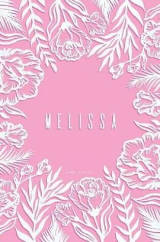 Cover of Melissa Journal To Write In