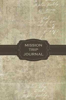 Book cover for Mission Trip Journal