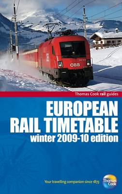 Book cover for European Rail Timetable Winter 2009-10