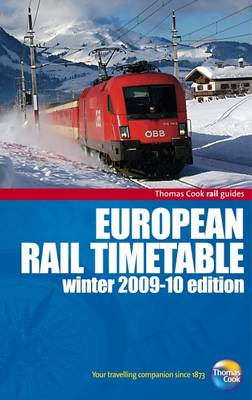 Cover of European Rail Timetable Winter 2009-10