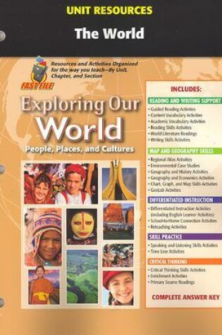 Cover of Exploring Our World, Unit Resources The World