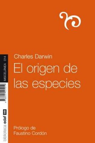 Cover of El Origen de Las Especies