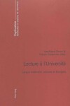 Book cover for Lecture A l'Universite