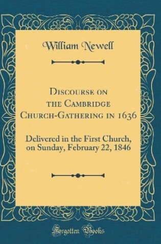 Cover of Discourse on the Cambridge Church-Gathering in 1636