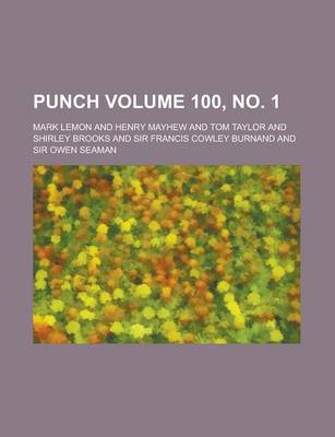 Book cover for Punch Volume 100, No. 1