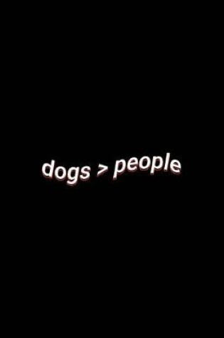 Cover of dogs > people