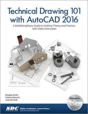 Book cover for Technical Drawing 101 with AutoCAD 2016