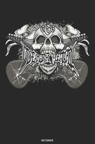 Cover of 666 Death Metal Notebook