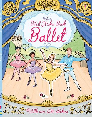 Book cover for First Sticker Book Ballet