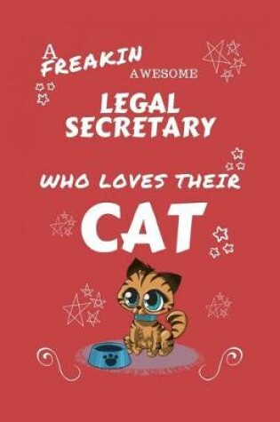 Cover of A Freakin Awesome Legal Secretary Who Loves Their Cat