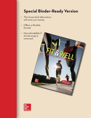 Book cover for Fit & Well Brief Edition: Core Concepts and Labs in Physical Fitness and Wellness Loose Leaf Edition with Connect Access Card