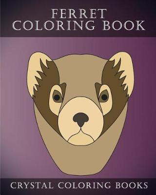 Book cover for Ferret Coloring Book