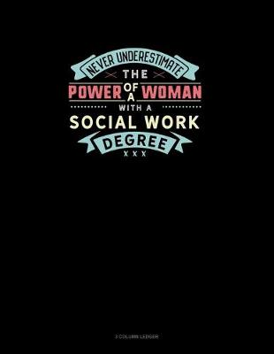 Cover of Never Underestimate The Power Of A Woman With A Social Work Degree