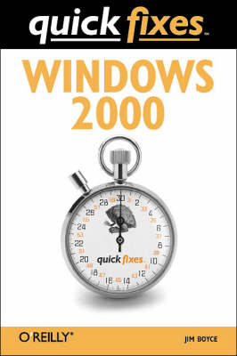 Book cover for Windows 2000 Quick Fixes