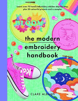 Book cover for The Modern Embroidery Handbook