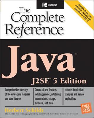 Book cover for Java : The Complete Reference, J2SE 5 Edition