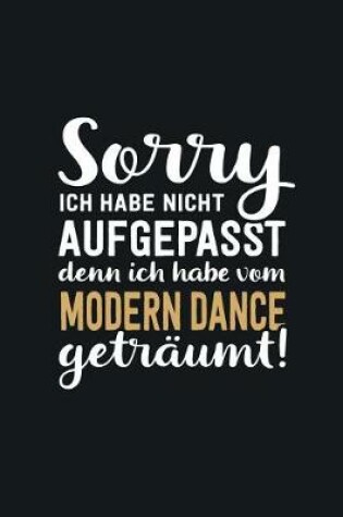 Cover of Ich habe vom Modern Dance getraumt