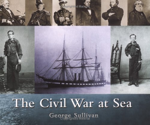 Book cover for The Civil War at Sea