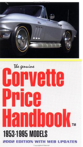 Book cover for The Genuine Corvette Price Handbook 1953-1995 Models