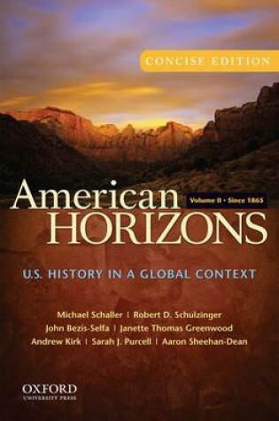 Cover of American Horizons, Volume II