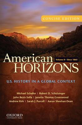 Book cover for American Horizons, Volume II