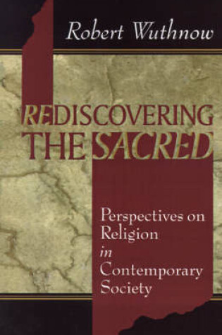 Cover of Rediscovering the Sacred