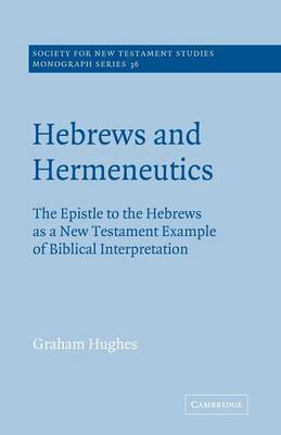 Cover of Hebrews and Hermeneutics