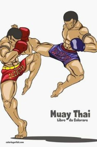 Cover of Muay Thai Libro da Colorare