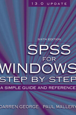 Cover of SPSS for Windows Step-by-Step