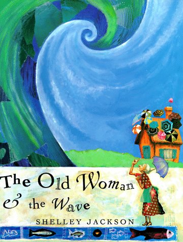 Book cover for The Old Woman and the Wave