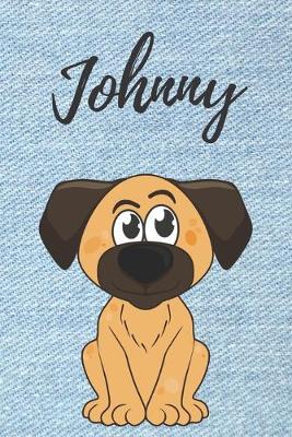 Book cover for Johnny Hunde Tagebuch / Notizbuch / Malbuch / Journal / DIN A5 / Geschenk