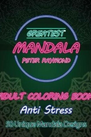 Cover of Anti Stress Adult Coloring Book