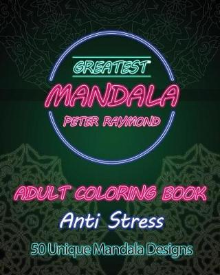 Book cover for Anti Stress Adult Coloring Book