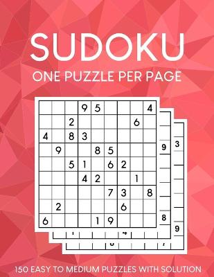 Book cover for Sudoku Puzzles One Puzzle Per Page