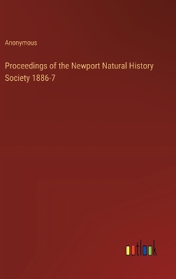 Book cover for Proceedings of the Newport Natural History Society 1886-7