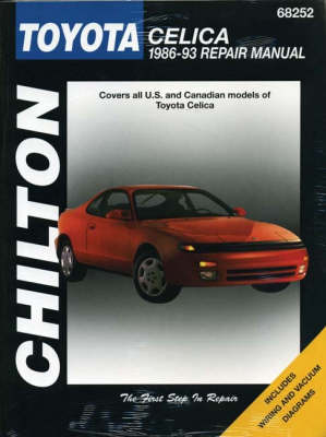 Book cover for Toyota Celica (86 - 93) (Chilton)