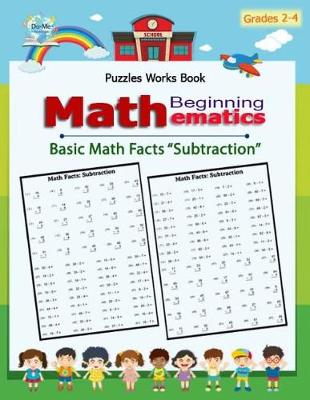 Book cover for Basic Math Facts Subtraction