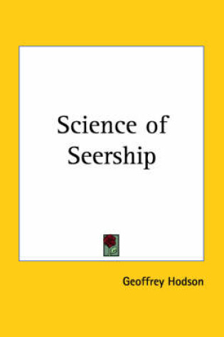 Cover of Science of Seership