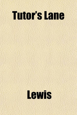 Book cover for Tutor's Lane