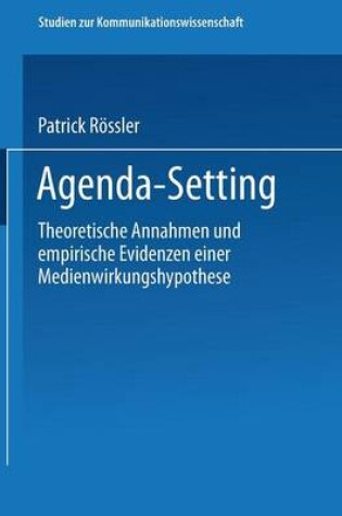 Cover of Agenda-Setting