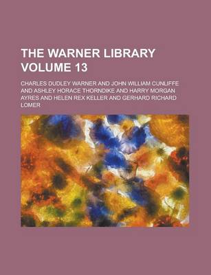 Book cover for The Warner Library Volume 13