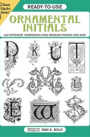 Cover of Ready-to-Use Ornamental Initials