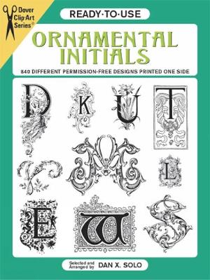 Cover of Ready-to-Use Ornamental Initials