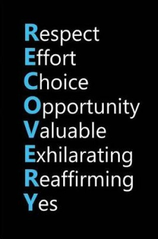 Cover of Respect Effort Choice Opportunity Valuable Exhilarating Reaffirming Yes