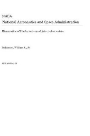 Cover of Kinematics of Hooke Universal Joint Robot Wrists