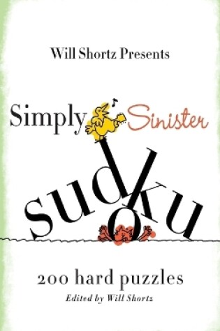 Cover of Simply Sinister Sudoku
