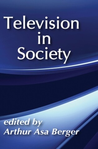 Cover of Television in Society