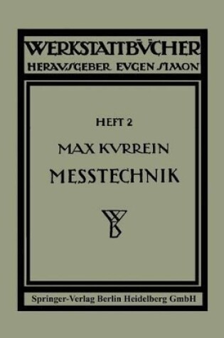 Cover of Messtechnik