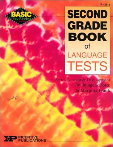 Book cover for Second Grade Book of Language Tests