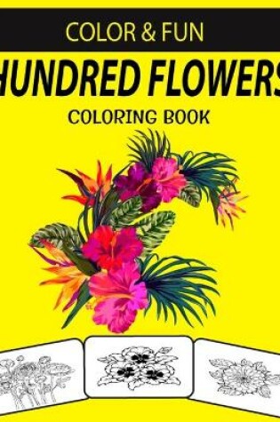 Cover of Hundred Flowers Coloring Book